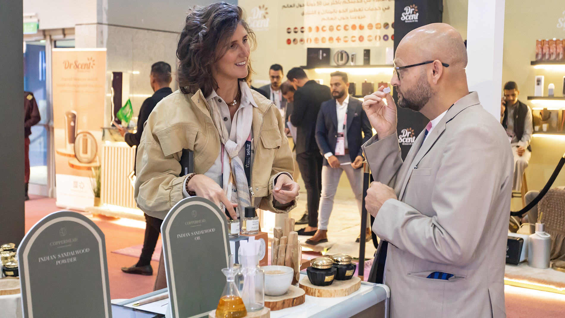 Beautyworld Saudi Arabia - Product demonstration