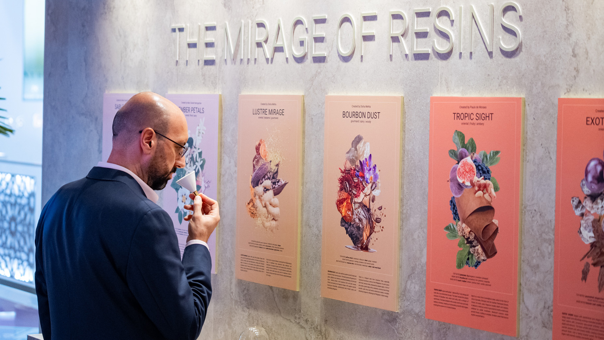 Beautyworld Riyadh - Visitor sampling product