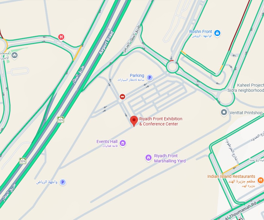 Intersec Saudi Arabia Location Map